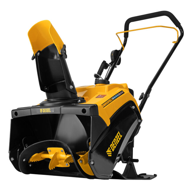 Бензиновая снегоуборочная машина SB 460 Sled, 99cc, лыжи ручной старт// Denzel в Самаре