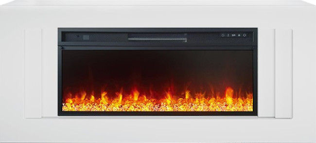 Каминокомплект Line 42 SFT - Белый с очагом Vision 42 LED в Самаре