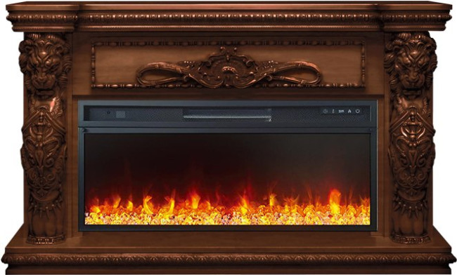 Каминокомплект Windsor 42 - Темный дуб с очагом Vision 42 LED в Самаре