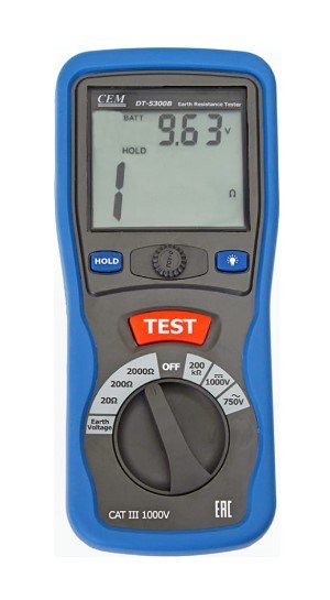 Измеритель сопротивления заземления CEM DT-5300B в Самаре
