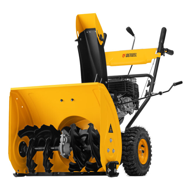 Бензиновая снегоуборочная машина SBM 610, 212 cc, ручной старт, фара Denzel в Самаре