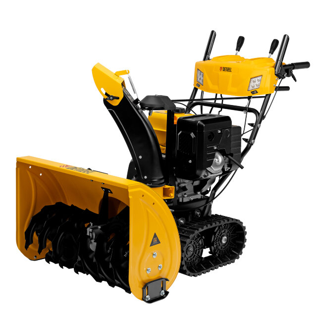 Бензиновая снегоуборочная машина SBL 711DT PRO, 420cc, гусеницы, эл.старт, блок. дифф. Denzel в Самаре