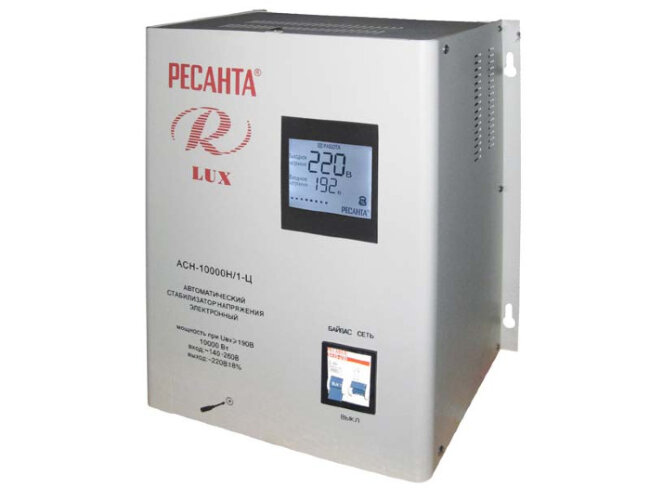 Стабилизатор напряжения серии LUX РЕСАНТА АСН-10000Н/1-Ц в Самаре