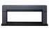 Каминокомплект Lindos Graphite Grey (линейный) с очагом Vision 60 LOG LED в Самаре