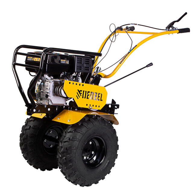Мотоблок DPT-370-PRO, 7 л.с, ременное сцепление, ширина 90 см, глубина 35 см, фрез 3 х 4, ШОМ, передачи 4В/2Н Denzel в Самаре
