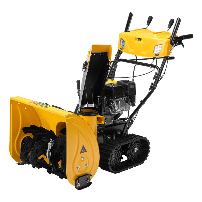 Бензиновая снегоуборочная машина SBM 610DT PRO, 212cc, гусеницы, эл.старт, блок. дифф. Denzel в Самаре
