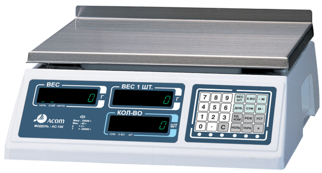 Весы Acom AC-100-20 RS232C в Самаре