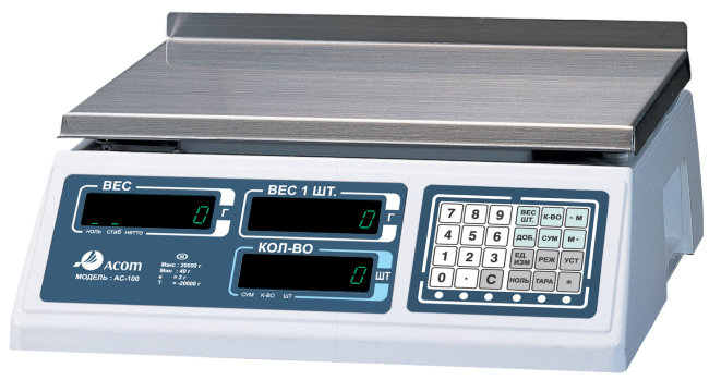 Весы Acom AC-100-30 RS232C в Самаре