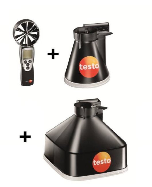 Комплект Testo 417 с набором воронок в Самаре