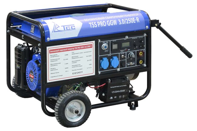 Бензиновый сварочный генератор TSS PRO GGW 3.0/250E-R в Самаре
