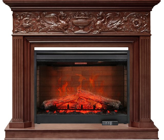 Каминокомплект Palace - Темный дуб с очагом Symphony 30'' DF3020-EU в Самаре
