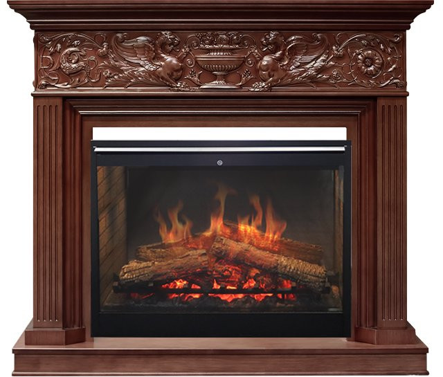Каминокомплект Palace - Темный дуб с очагом Symphony 30'' DF3020-INT в Самаре