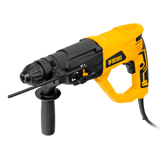 Перфоратор электрический RH-1050-26, SDS-plus, 1050 Вт, 3.2 Дж, 3 плюс 1 режим Denzel в Самаре