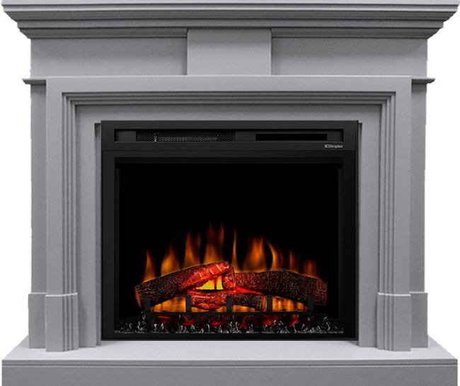 Каминокомплект Coventry Gray - Серый с очагом XHD28L-INT в Самаре