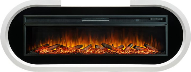 Каминокомплект Soho - Белый с черным с очагом Vision 60 LOG LED в Самаре