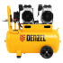 Компрессор безмасляный, малошумный DLS 2200/50, 2200 Вт, 2x1100, 50 л, 380 л/мин Denzel в Самаре