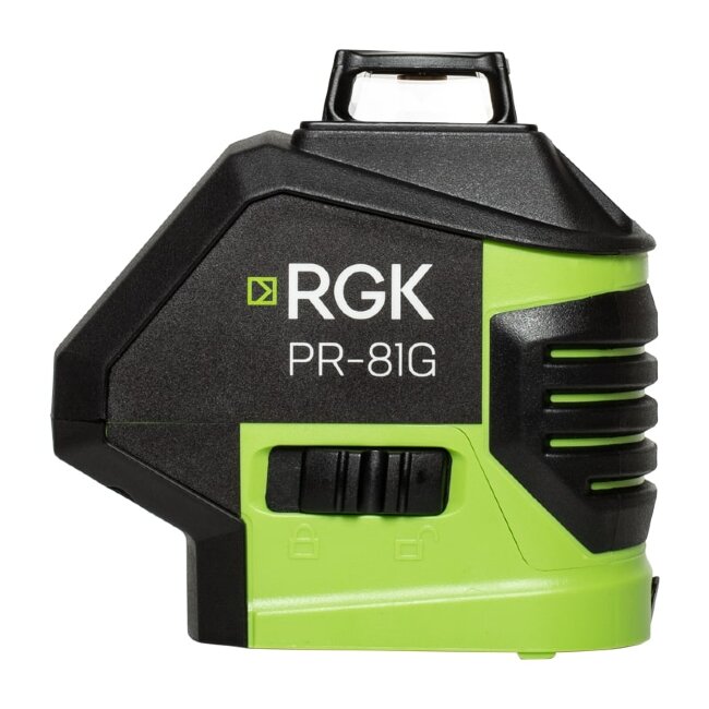 Комплект: лазерный уровень RGK PR-81G + штанга-упор в Самаре