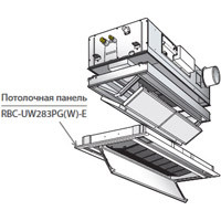 Toshiba Потолочная панель (RBC-UW283PG(W)-E) в Самаре