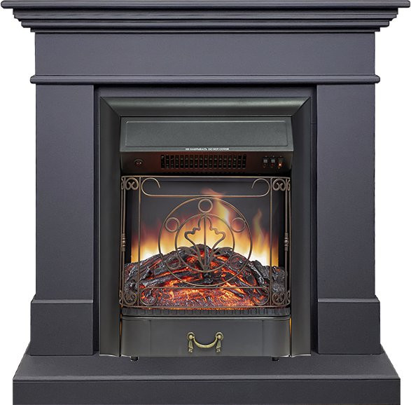 Каминокомплект California SFT (Разборный) - Серый графит с очагом Majestic FX Black в Самаре