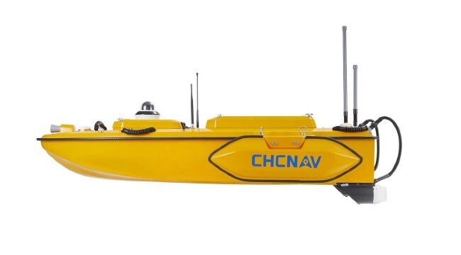 Надводный дрон CHCNAV Apache 6 USV Norbit IWBMS в Самаре