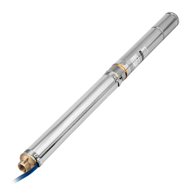 Скважинный насос DWC-3-60, центробежный, диаметр 3", 800 Вт, 3300 л/ч, напор 60 м Denzel в Самаре