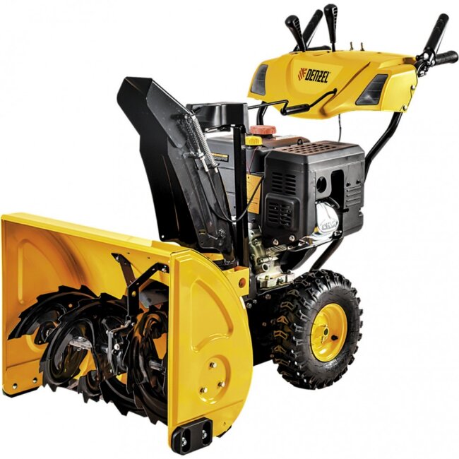 Бензиновая снегоуборочная машина SB 1100 E, 11 л.с, Loncin, с электростартером, фара, обогрев Denzel в Самаре