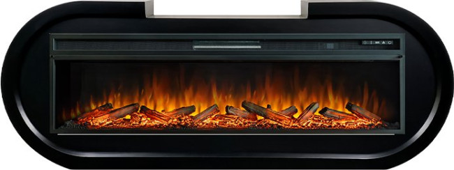 Каминокомплект Soho - Черный с очагом Vision 60 LOG LED в Самаре