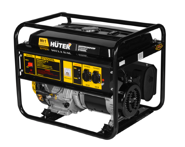 Портативный бензогенератор HUTER DY6500L в Самаре