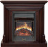 Каминокомплект Bradford - Темный дуб с очагом Majestic FX Black в Самаре