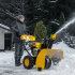 Бензиновая снегоуборочная машина SBL 711D PRO, 302cc, эл.старт, фара, обогрев, блок. дифф. Denzel в Самаре
