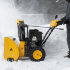 Бензиновая снегоуборочная машина SBL 711D PRO, 302cc, эл.старт, фара, обогрев, блок. дифф. Denzel в Самаре