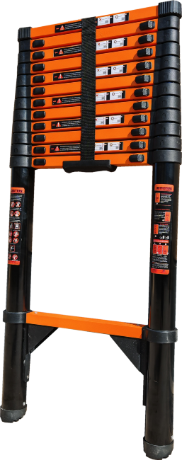 Лестница телескопическая 6,3 м ТАЛМЕТ/TALMET TM-1063С (углеродистая сталь) в Самаре