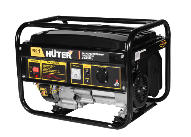 Портативный бензогенератор HUTER DY4000L в Самаре