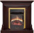 Каминокомплект Bradford - Темный дуб с очагом Majestic FX M Brass в Самаре