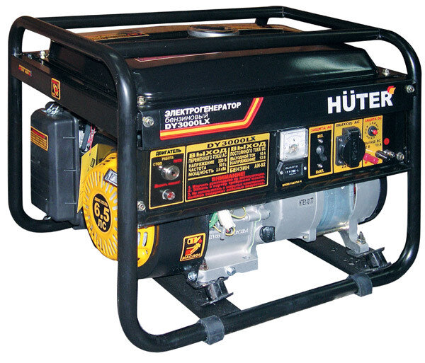 Портативный бензогенератор HUTER DY3000LX в Самаре