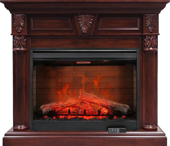 Каминокомплект Sheffield - Темная вишня с очагом Symphony 30'' DF3020-EU в Самаре