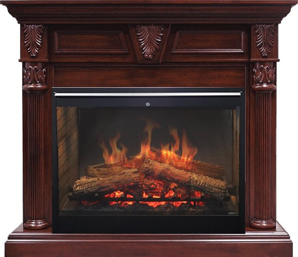 Каминокомплект Sheffield - Темная вишня с очагом Symphony 30'' DF3020-INT в Самаре