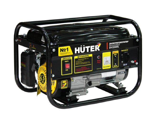 Портативный бензогенератор HUTER DY2500L в Самаре