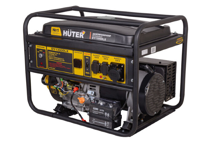 Электрогенератор DY13000LX Huter в Самаре